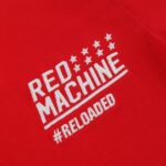 Футболка детская красная "RED MACHINE. RELOADED"