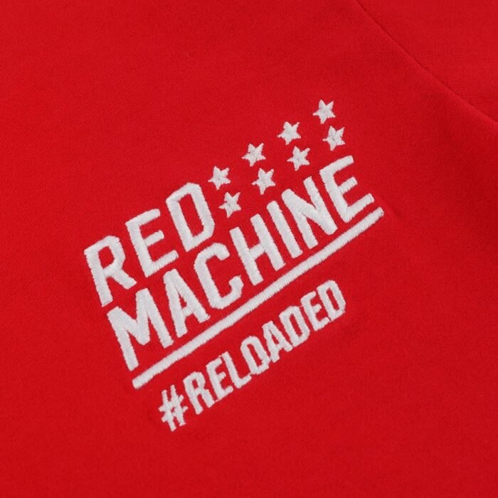 Футболка детская красная "RED MACHINE. RELOADED"