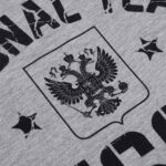 Футболка детская серая "NATIONAL TEAM RUSSIA"