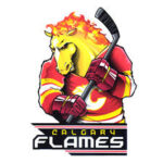 Наклейки с символикой клубов NHL (Mascot)