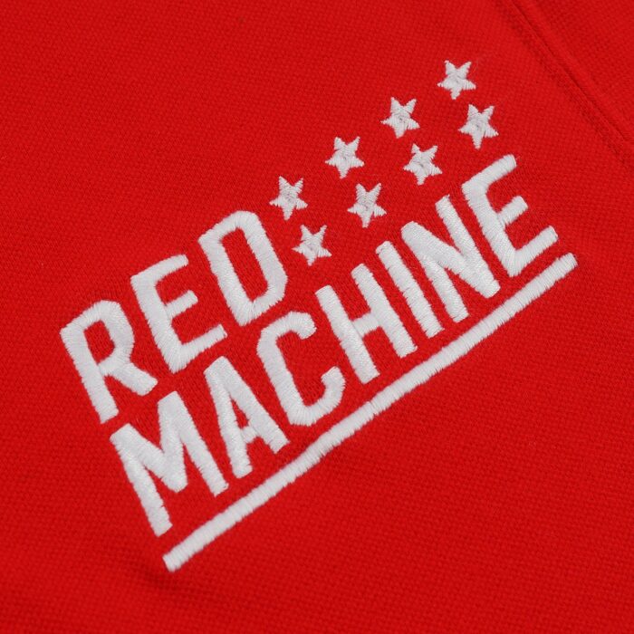 Поло женское красное "RED MACHINE"