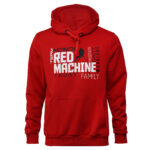 Худи мужское красное "Red Machine. Team Family"