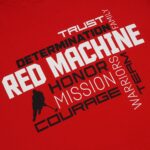 Футболка мужская "Red Machine. Determination" красная
