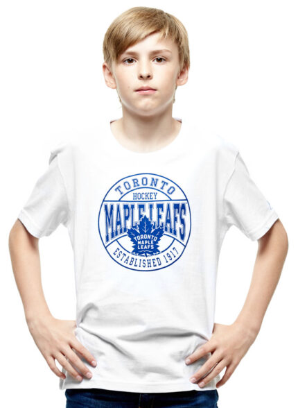 Футболка детская Toronto Maple Leafs бел.
