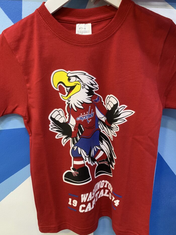 Футболка детская WASHINGTON CAPITALS красная