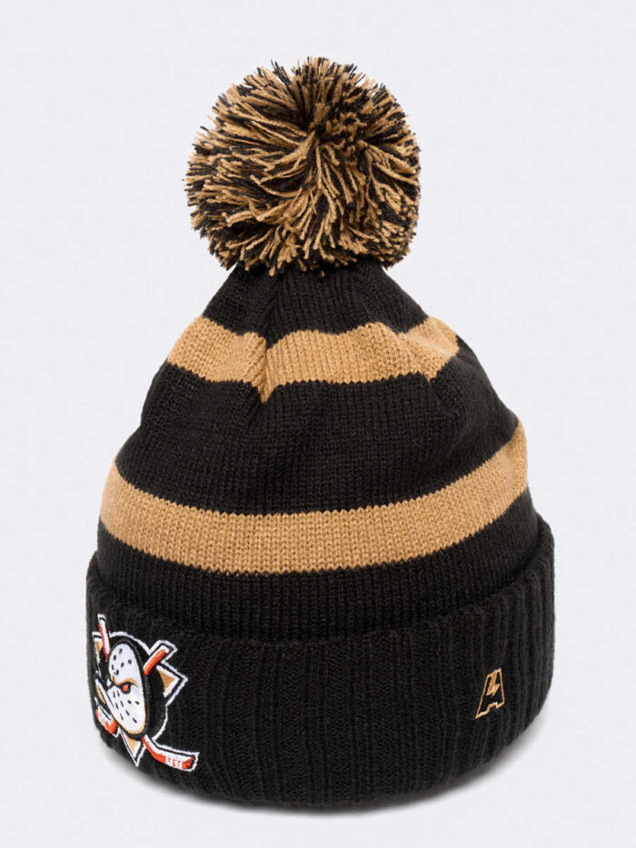 Шапка NHL Anaheim Ducks в полоску