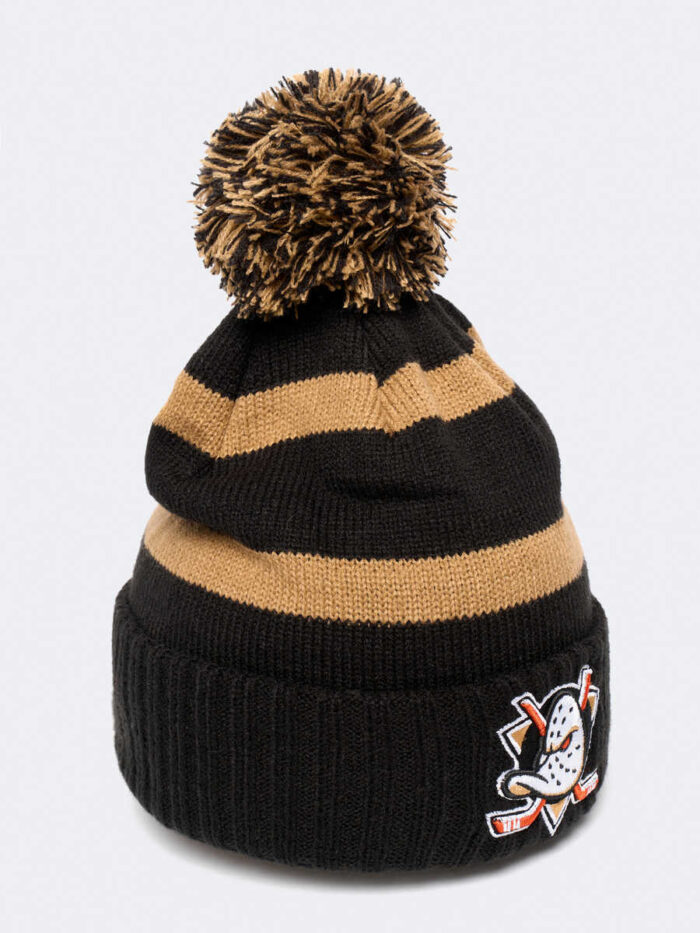 Шапка NHL Anaheim Ducks в полоску