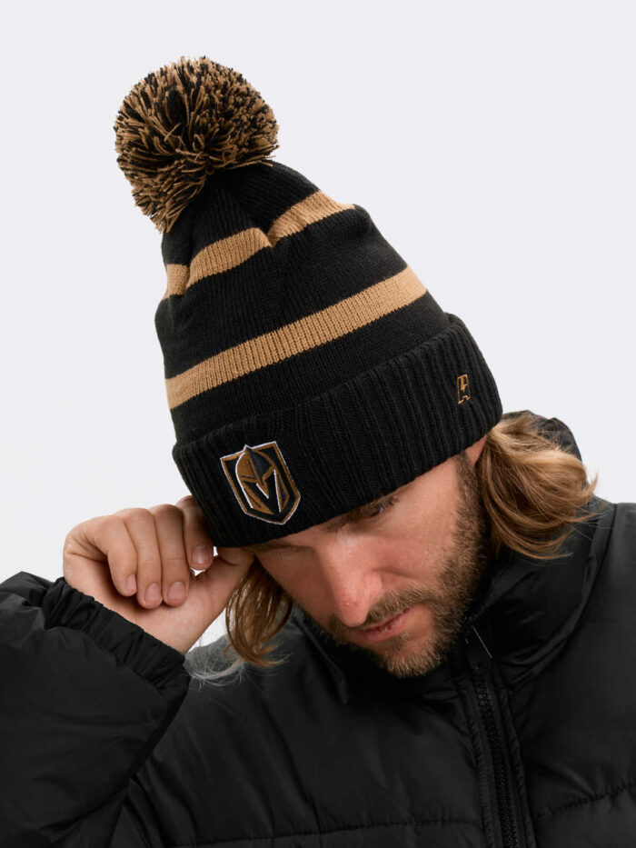 Шапка NHL Vegas Golden Knights в полоску