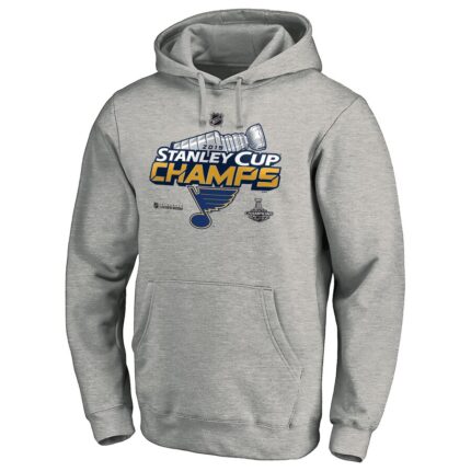 Фирменное худи St. Louis Blues (Серый)