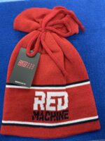 Шапка красная Red Machine L/XL