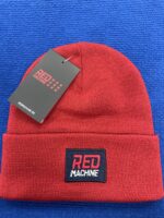 Шапка красная Red Machine без помпона L/XL