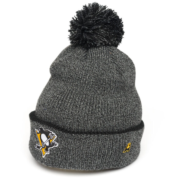 Шапка NHL Pittsburgh Penguins (серая)