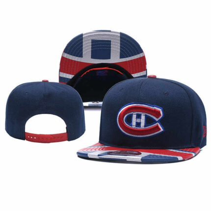 Бейсболка New Era SNAPBACK Montreal Canadiens (Синий)