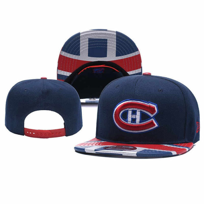Бейсболка New Era SNAPBACK Montreal Canadiens (Синий)