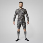 Шорты компрессионные с раковиной MAD GUY Camo-Line