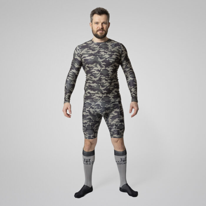 Шорты компрессионные с раковиной MAD GUY Camo-Line