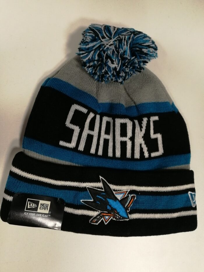 Шапка NewEra San Jose(черный-серый-бирюзовый)