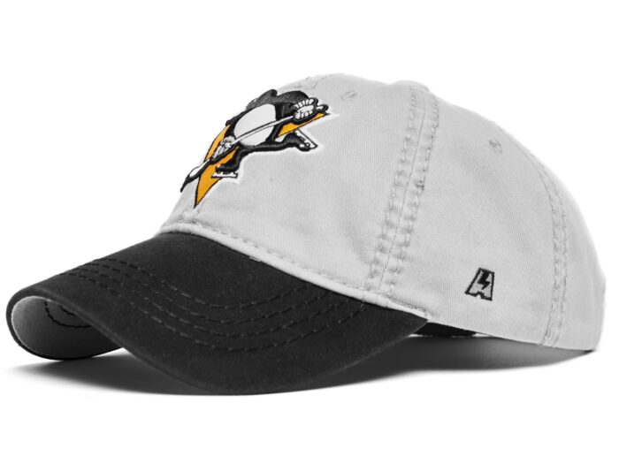 Бейсболка NHL Pittsburgh Penguins серая