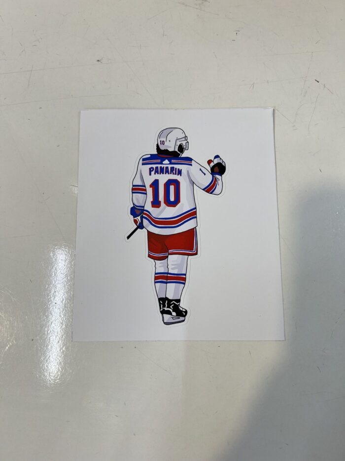 Наклейка контурная с игроком NHL140/120 (Panarin)