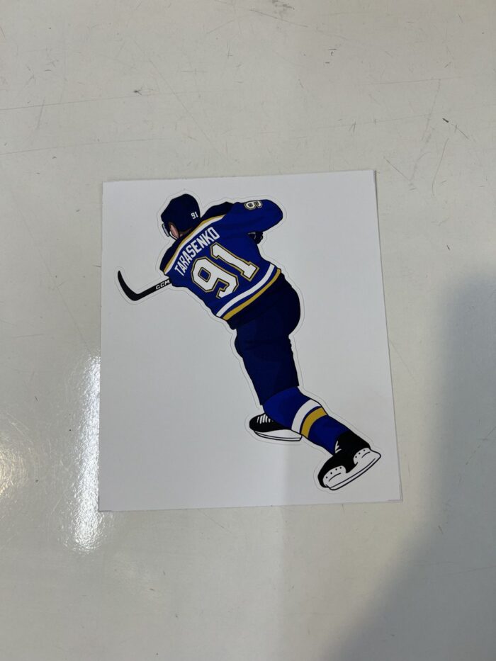 Наклейка контурная с игроком NHL140/120 (Tarasenko)