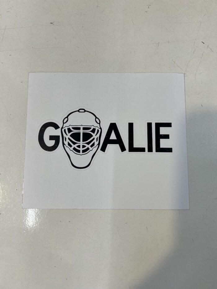 Наклейка GOALIE