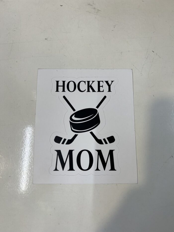 Наклейка Hockey MOM