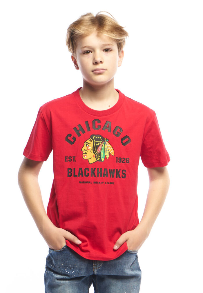Футболка детская Chicago Blackhawks красн.