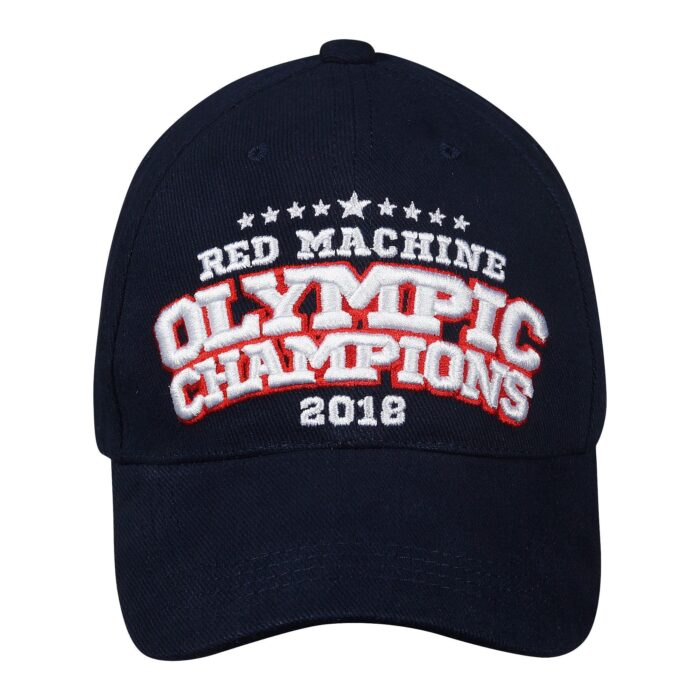 Бейсболка классическая синяя "OLYMPIC CHAMPIONS"
