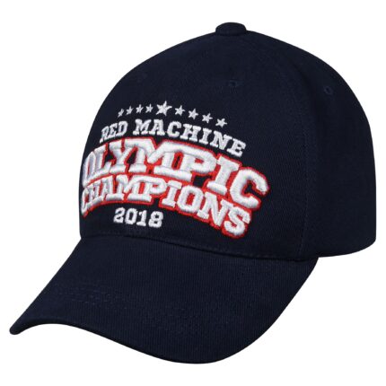 Бейсболка классическая синяя "OLYMPIC CHAMPIONS"