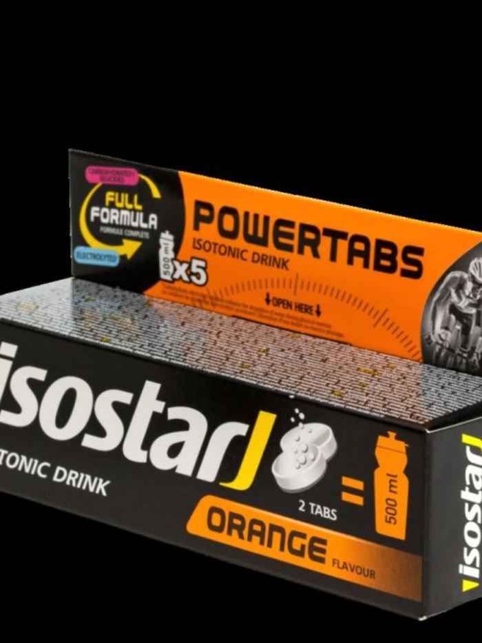 Растворимые таблетки ISOSTAR Powertabs (Апельсин)