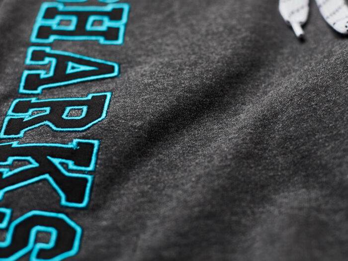 Шорты San Jose Sharks (серый меланж)