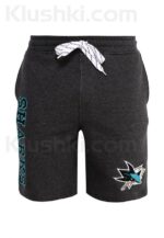Шорты San Jose Sharks (серый меланж)