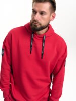 Худи унисекс in hockey красный summer collection 2025