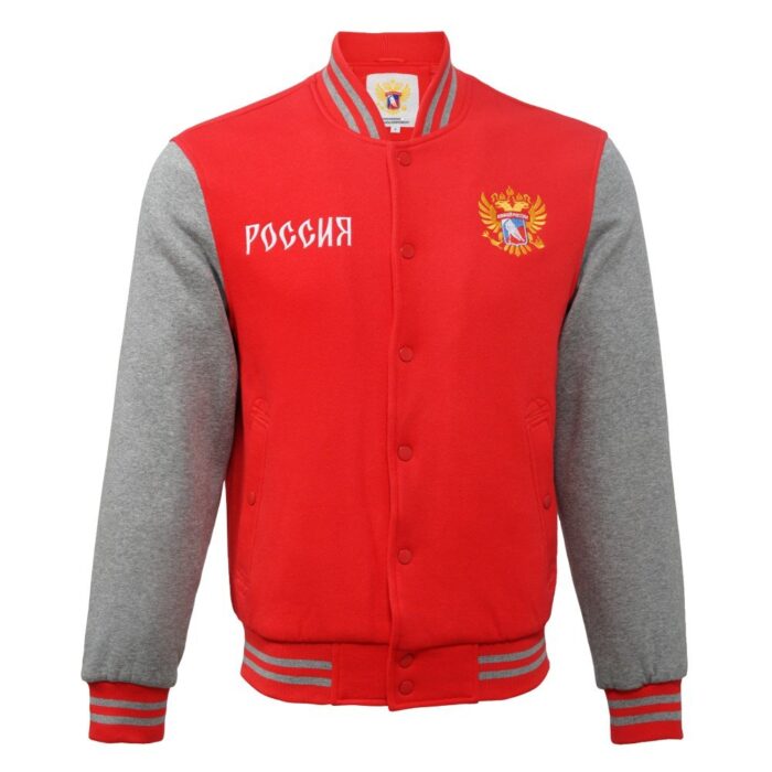 Куртка женская красная "COLLEGE"