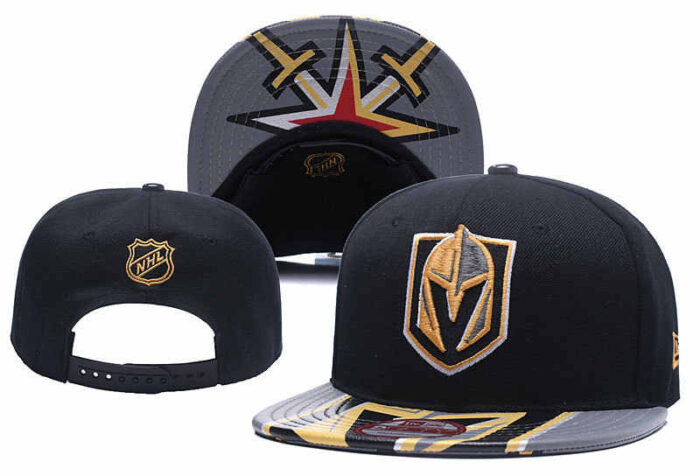 Бейсболка New Era SNAPBACK Vegas Golden Knights (черный)