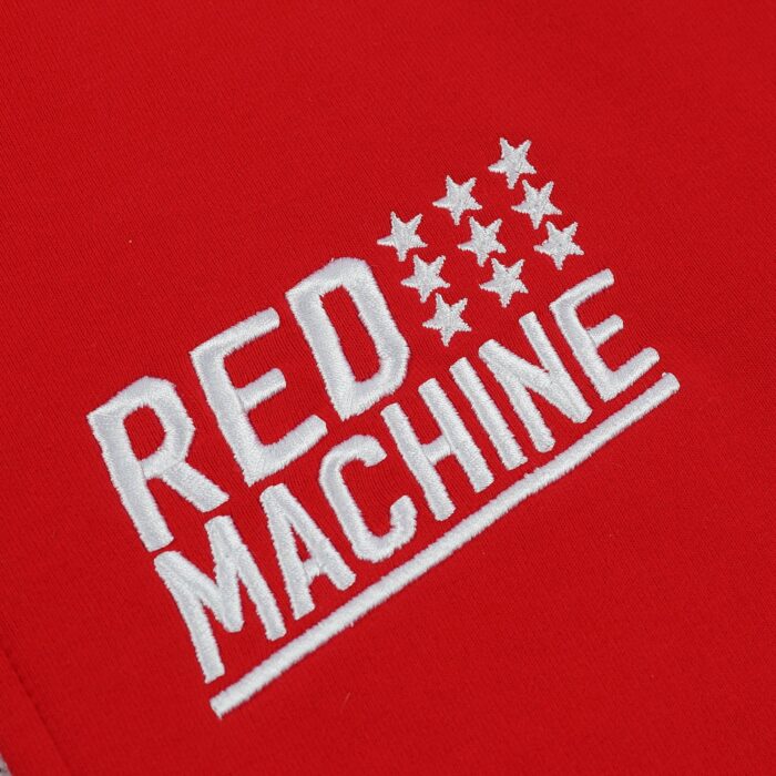 Толстовка на молнии мужская красная "RED MACHINE"