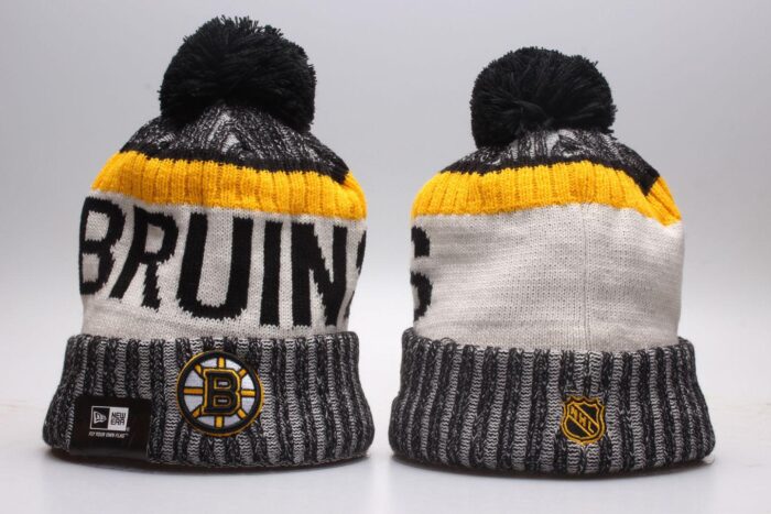 Шапка NHL Boston Bruins(черный-белый)