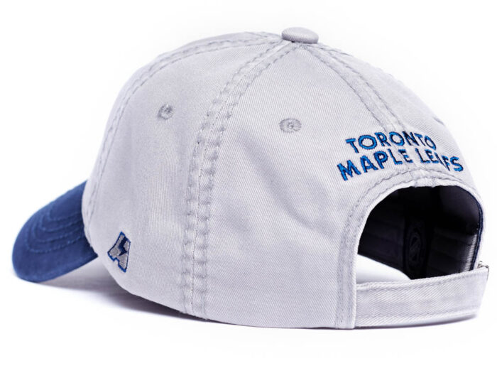 Бейсболка NHL Toronto Maple Leafs (серая)