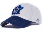 Бейсболка NHL Toronto Maple Leafs (серая)