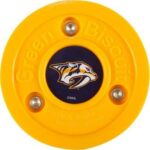 Шайба для тренировки ведения Green Biscuit c клубами NHL
