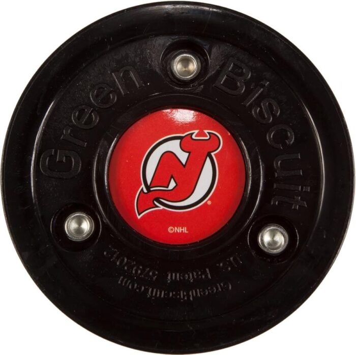 Шайба для тренировки ведения Green Biscuit c клубами NHL