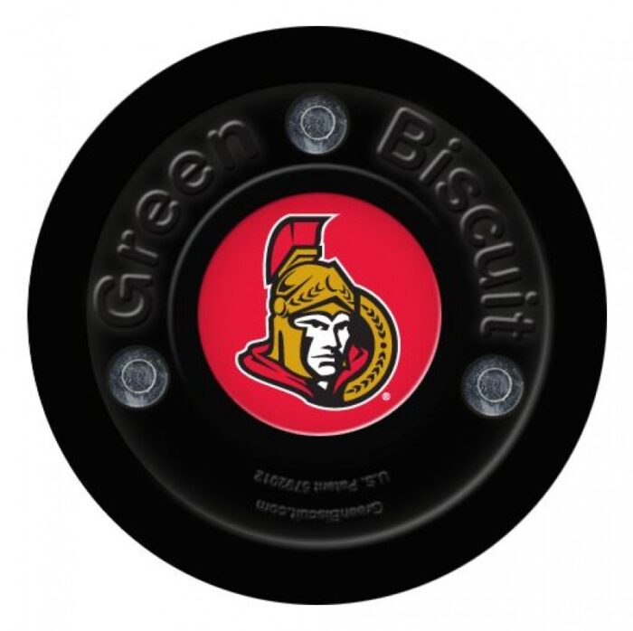 Шайба для тренировки ведения Green Biscuit c клубами NHL