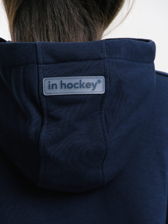 Худи In Hockey унисекс оверсайз (темно-синий)