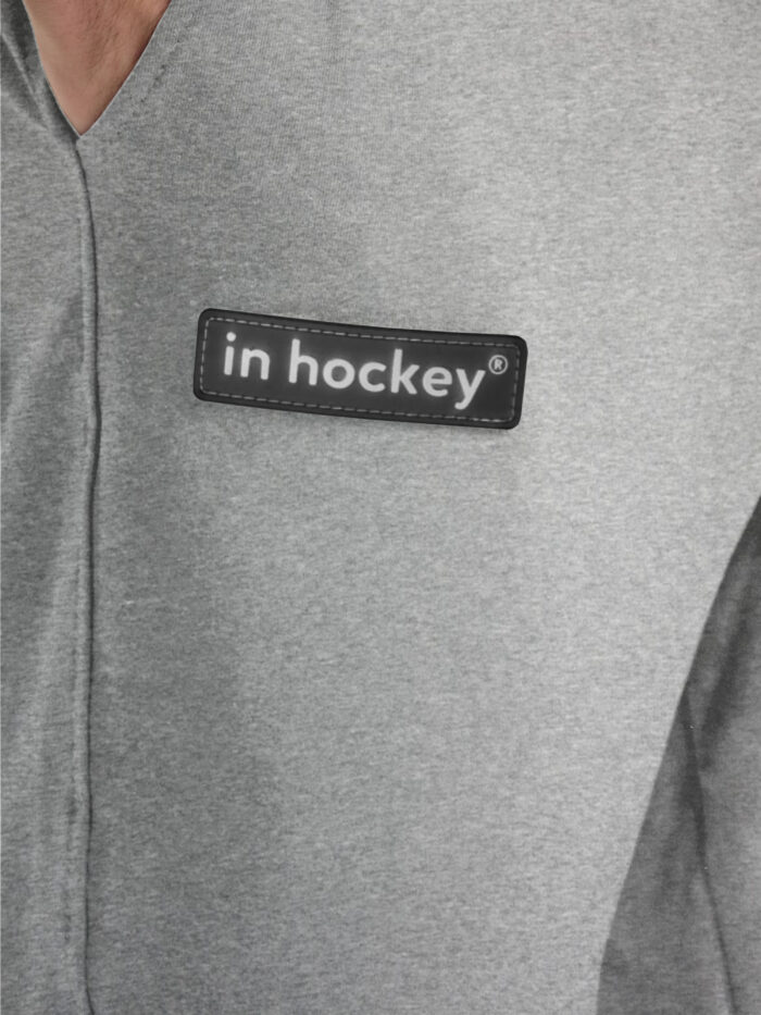 Шорты унисекс спортивные In Hockey (Серый меландж)